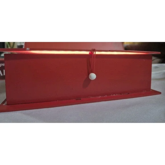 Christmas Decorative Book Shaped Box Lighted (L1868-1869) - Picture 3 of 3